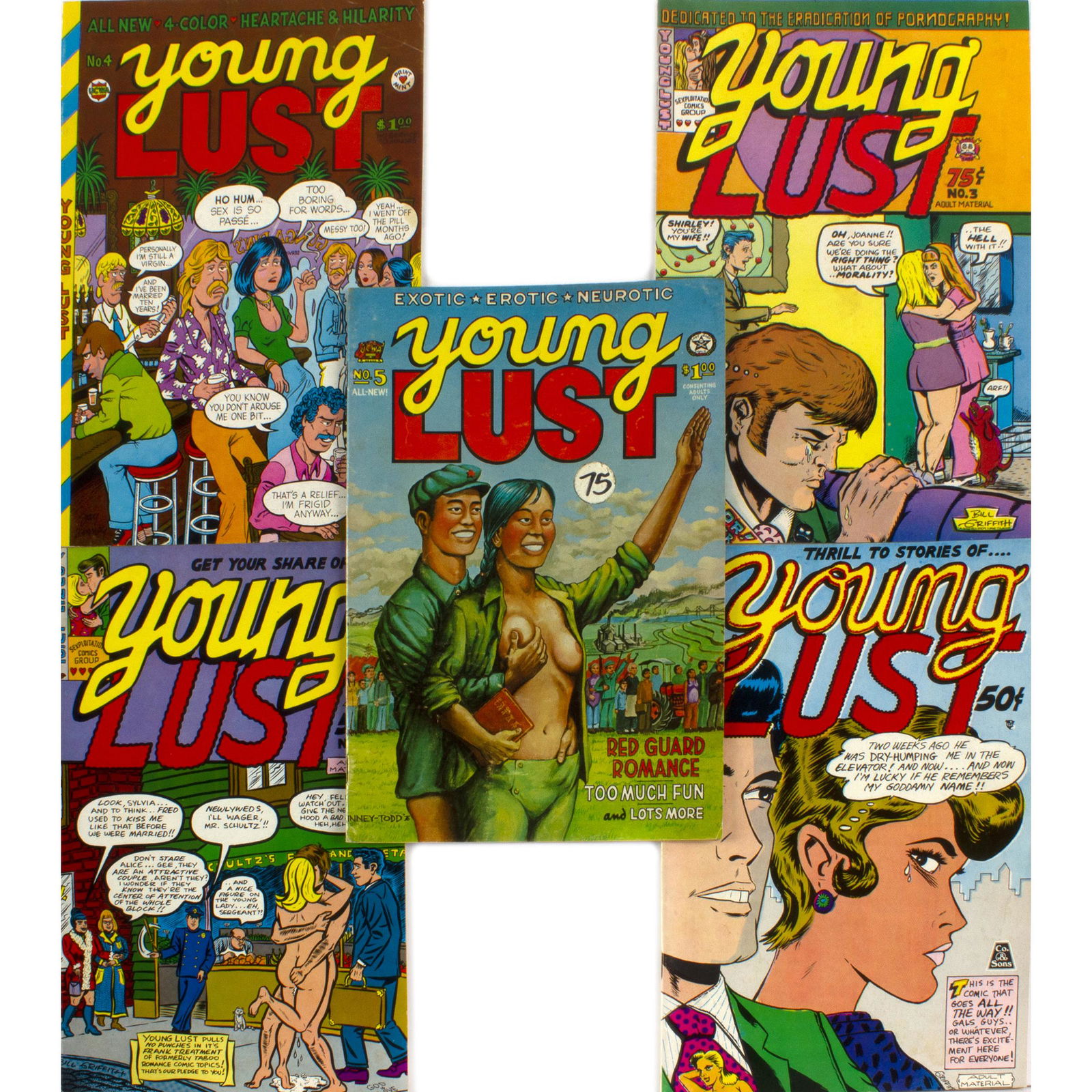 3 Vintage Underground Comics White Lunch Fed Heads (1 of 2)