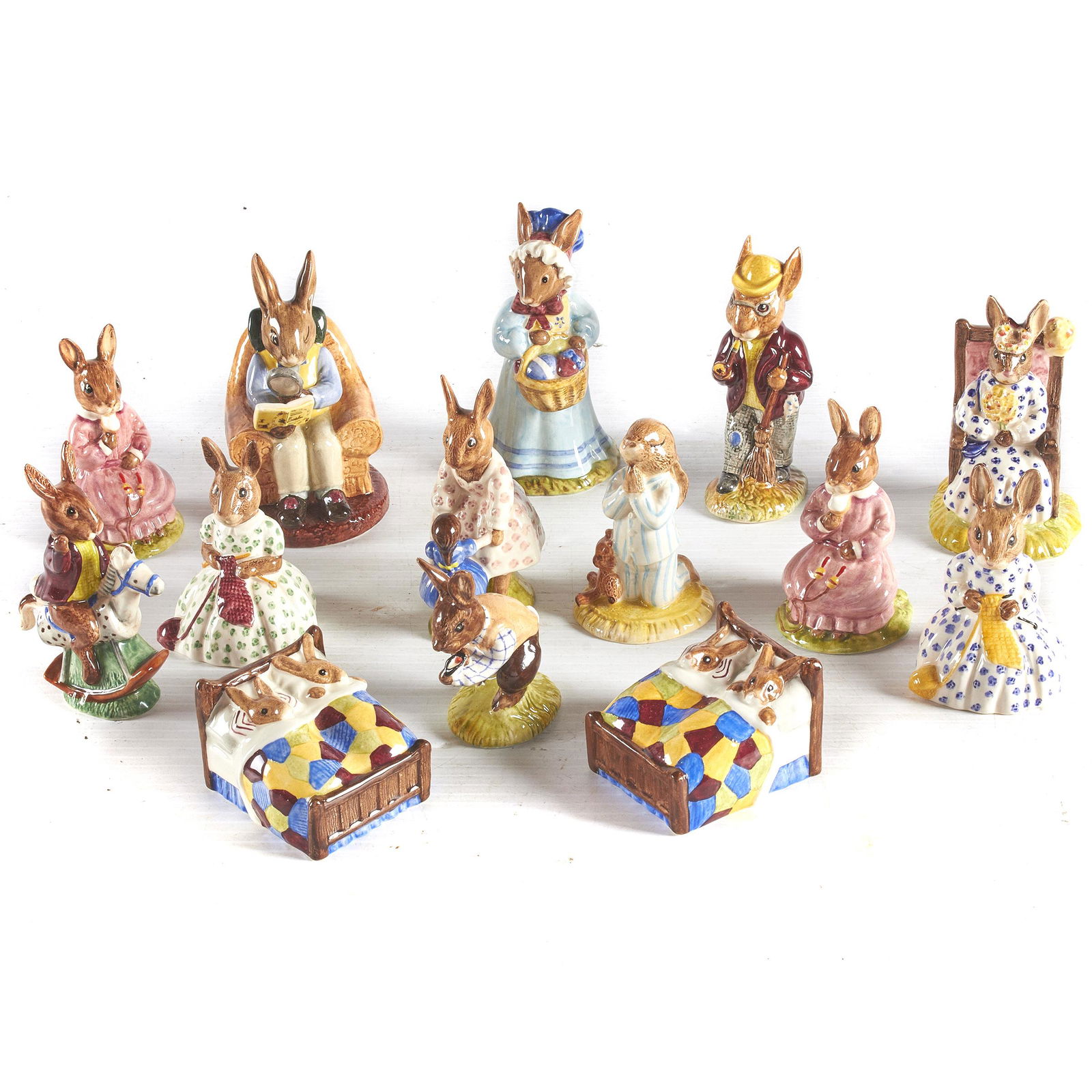 Collection of Royal Doulton Bunnykin Figures (1 of 1)