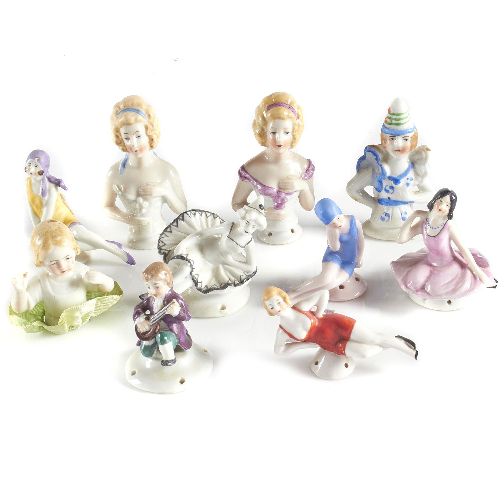 Vintage Porcelain Half Dolls (1 of 1)