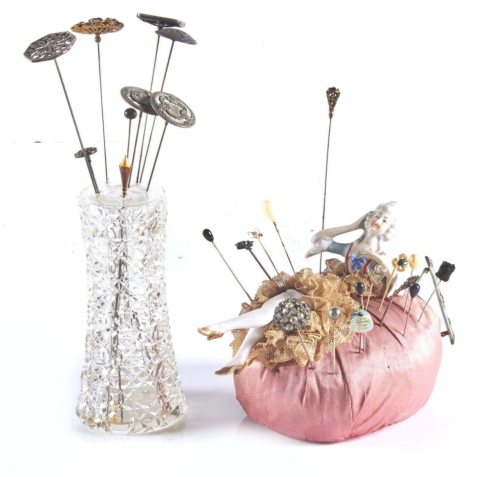 Collection of Vintage Hat Pins and Stick Pins (1 of 1)