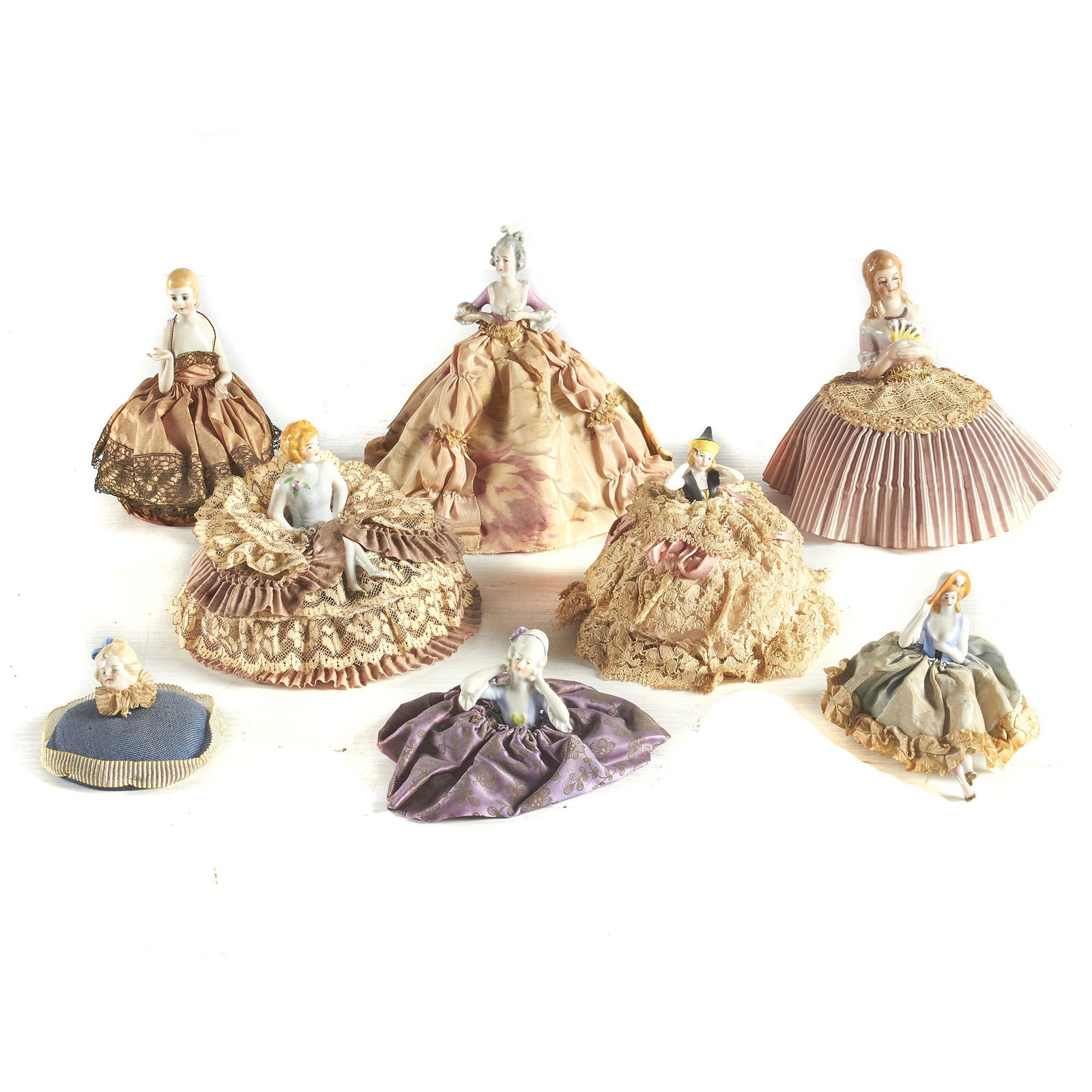 Collection of Porcelain Half Dolls (1 of 1)