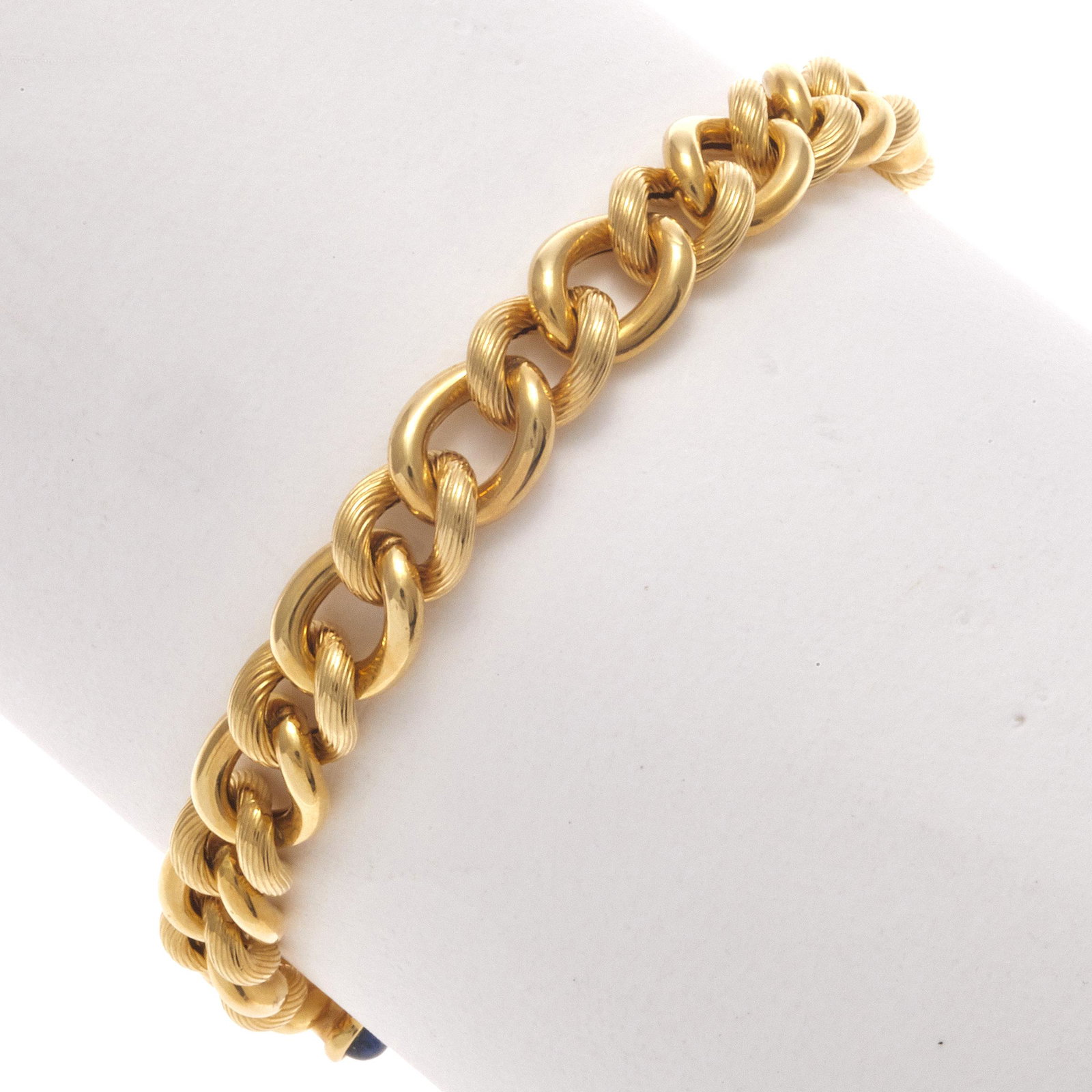 Lapis Lazuli, 14k Yellow Gold Bracelet (1 of 2)