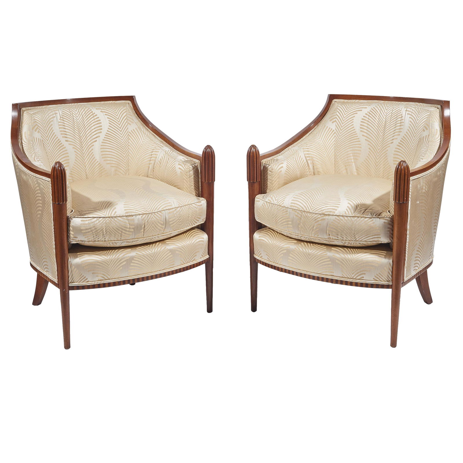 A Pair of Art Deco Design Bergeres (1 of 1)