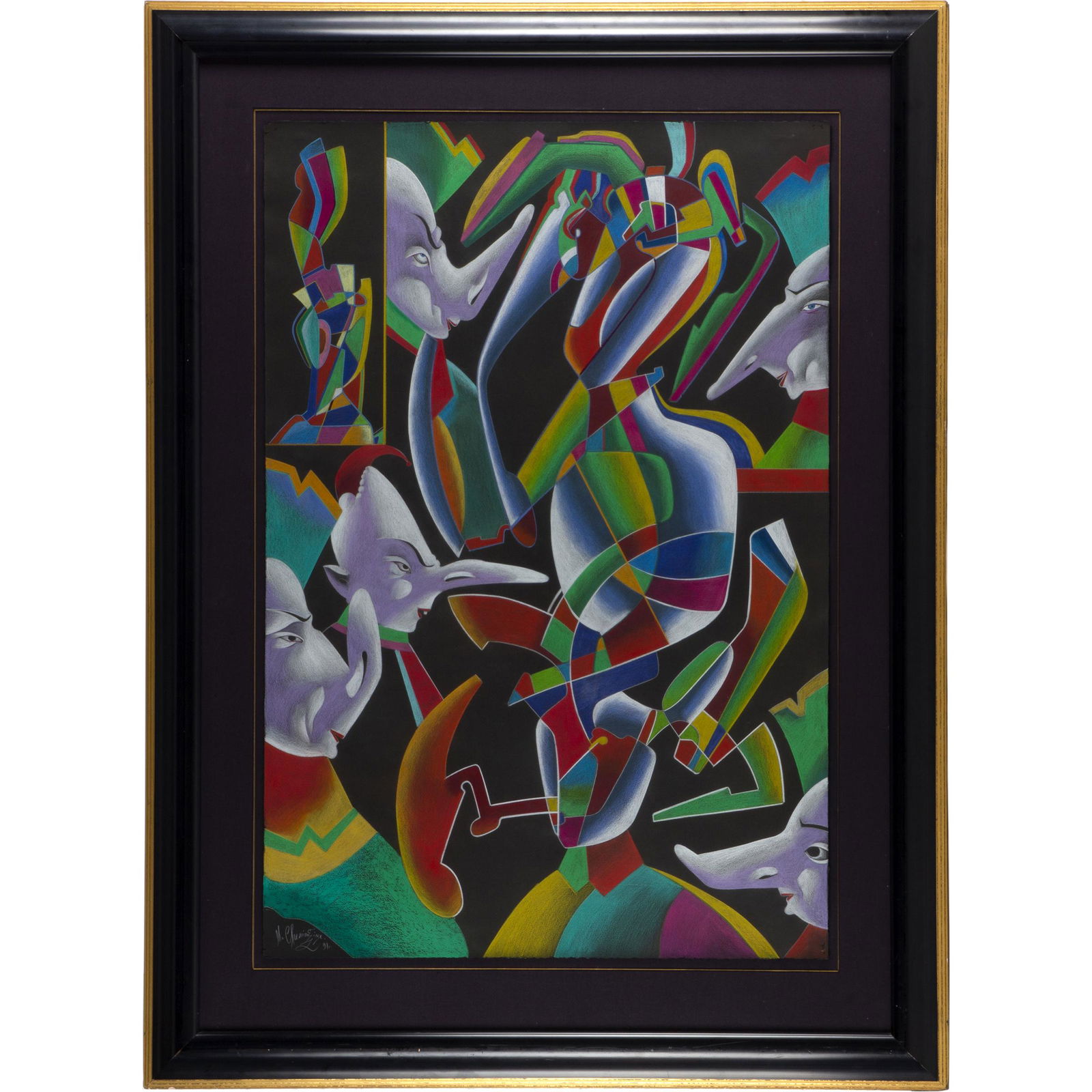 Mihail Chemiakin (b. 1933 Russian) (1 of 3)