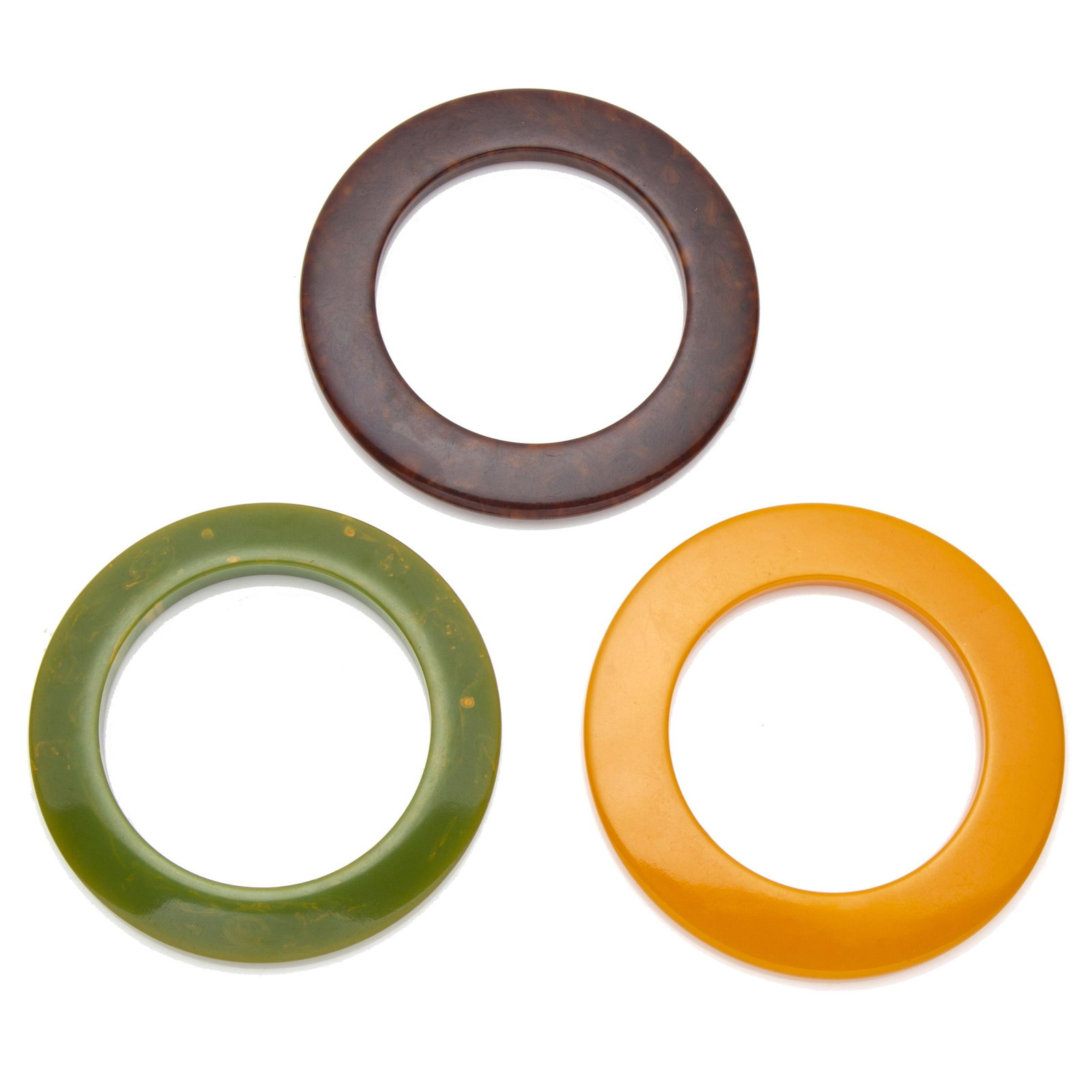 Collection of Three Bakelite Bracelets (1 of 2)