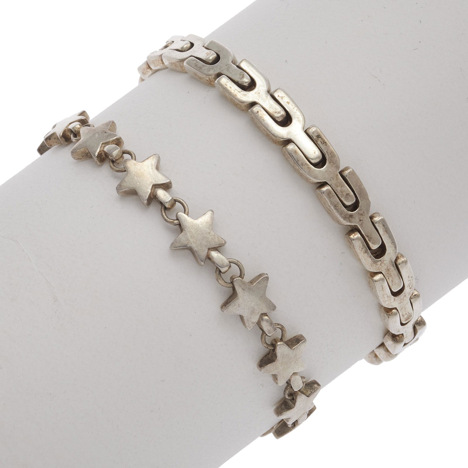 Collection of Two Tiffany & Co. Sterling Bracelets (1 of 3)