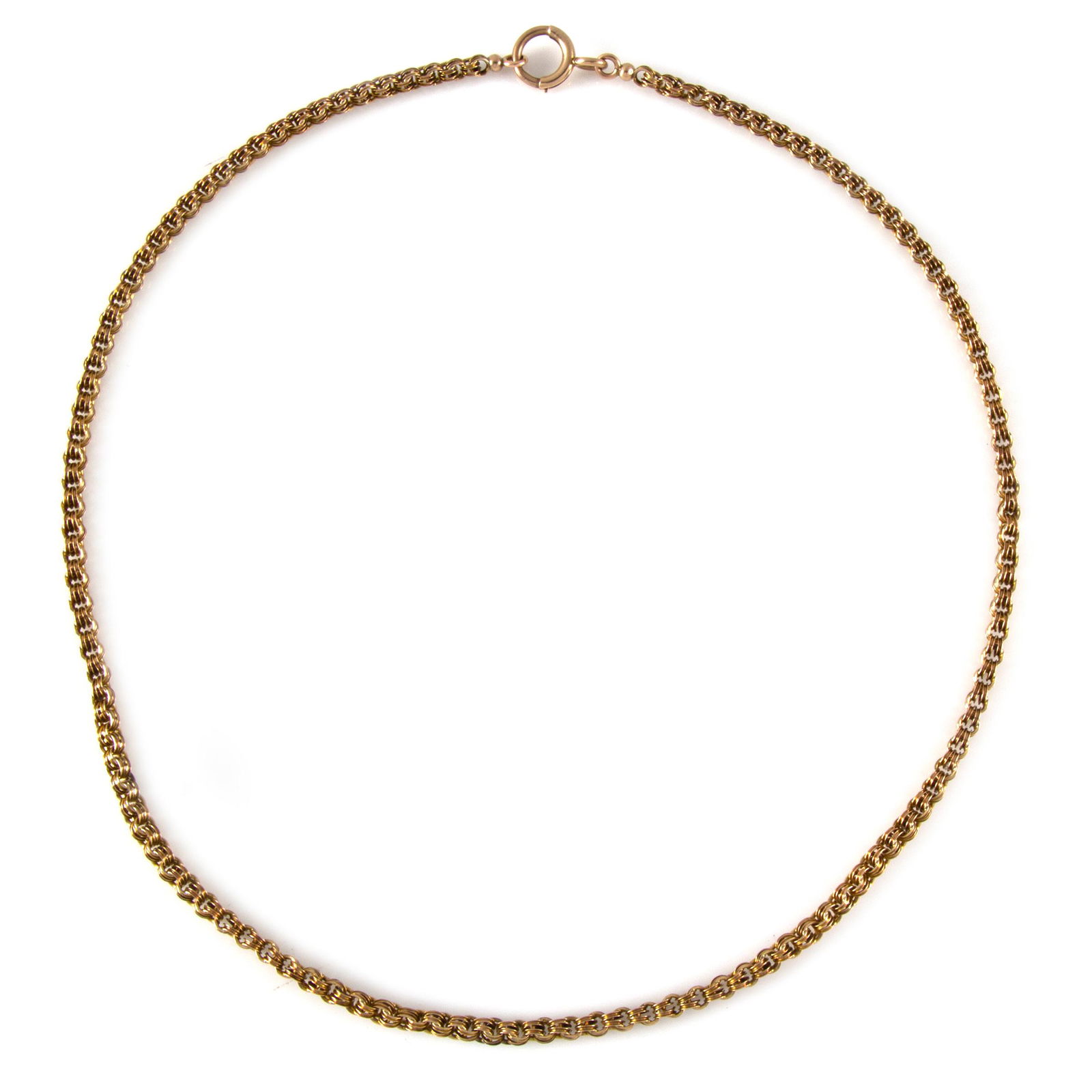Victorian 10k Rose Gold Chain (1 of 1)