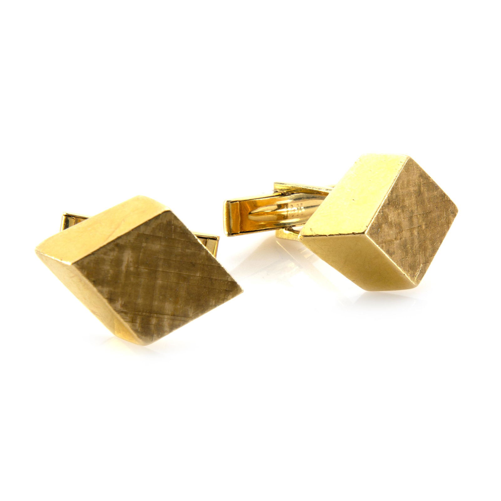 Pair of 14k Yellow Gold Cufflinks (1 of 2)