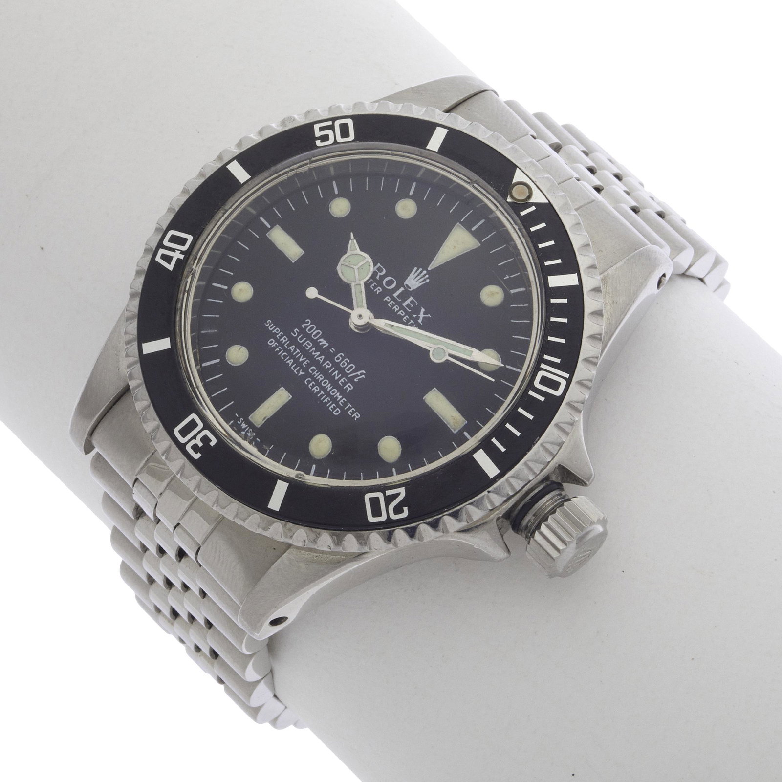 Rolex Submariner Stainless Steel Wristwatch, Ref 5512 (1 of 4)