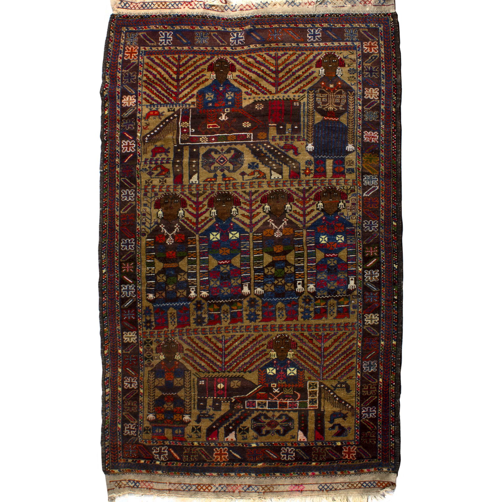 Afghan Baluch Rug (1 of 3)