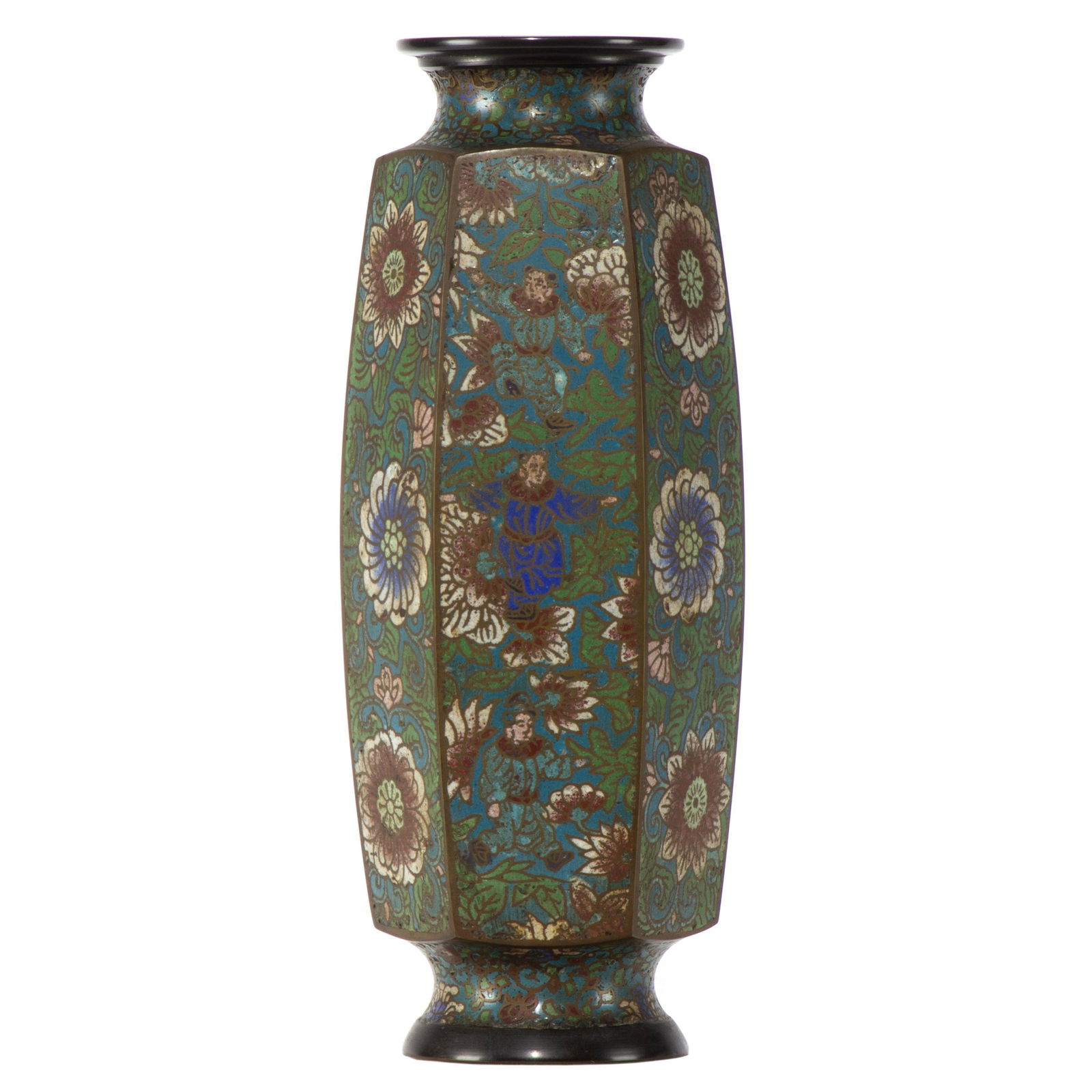 Japanese Cloisonne Vase (1 of 3)