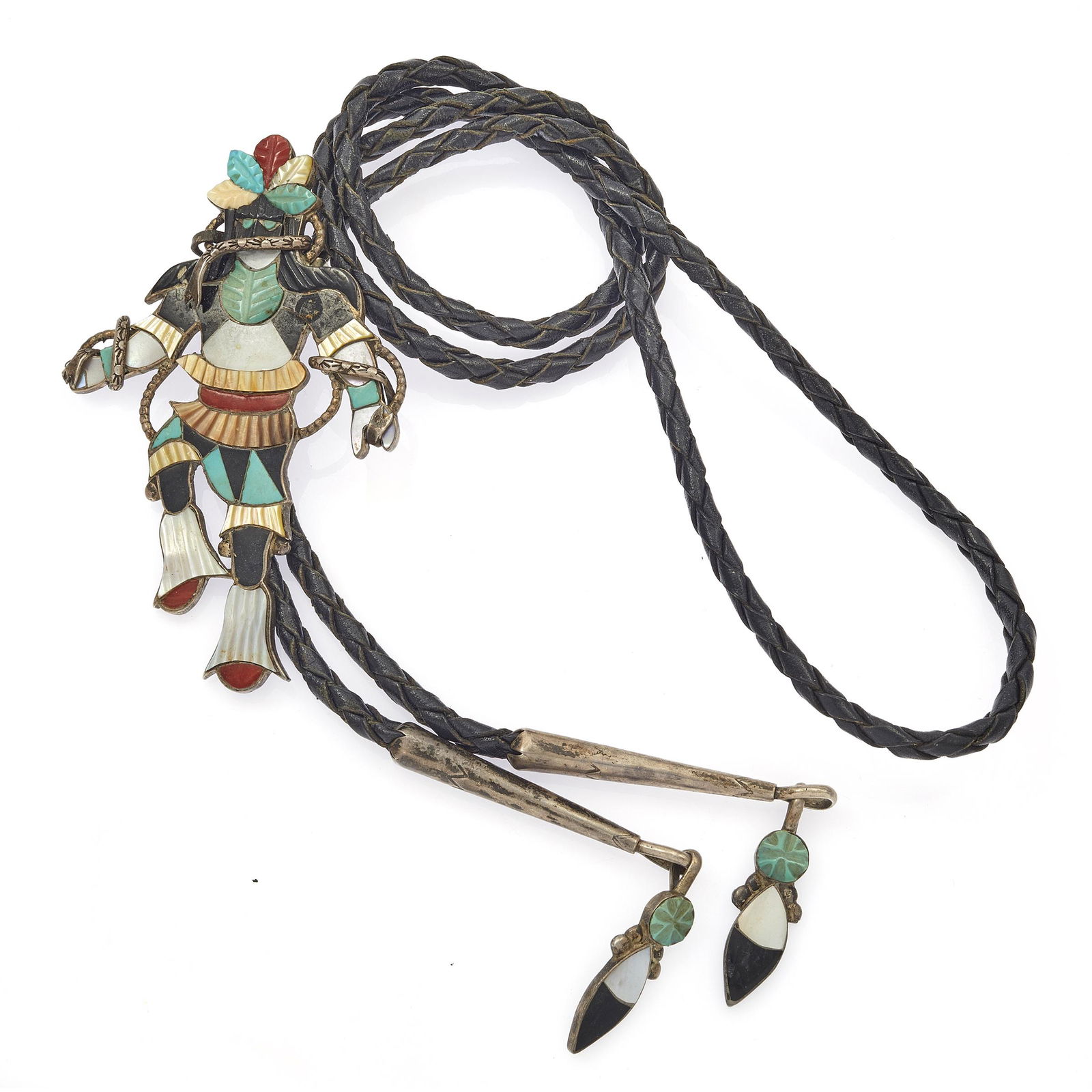 Zuni Bolo Tie, Jonathan Beyuka (1 of 2)