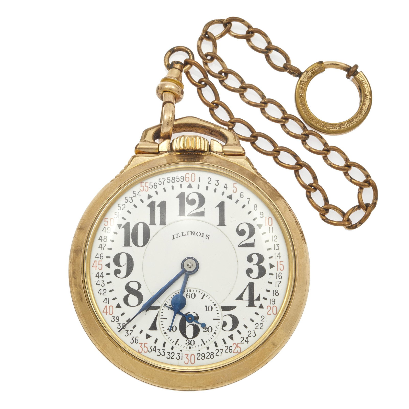 Illinois Gold-Filled 163A Bunn Special Pocket Watch (1 of 2)
