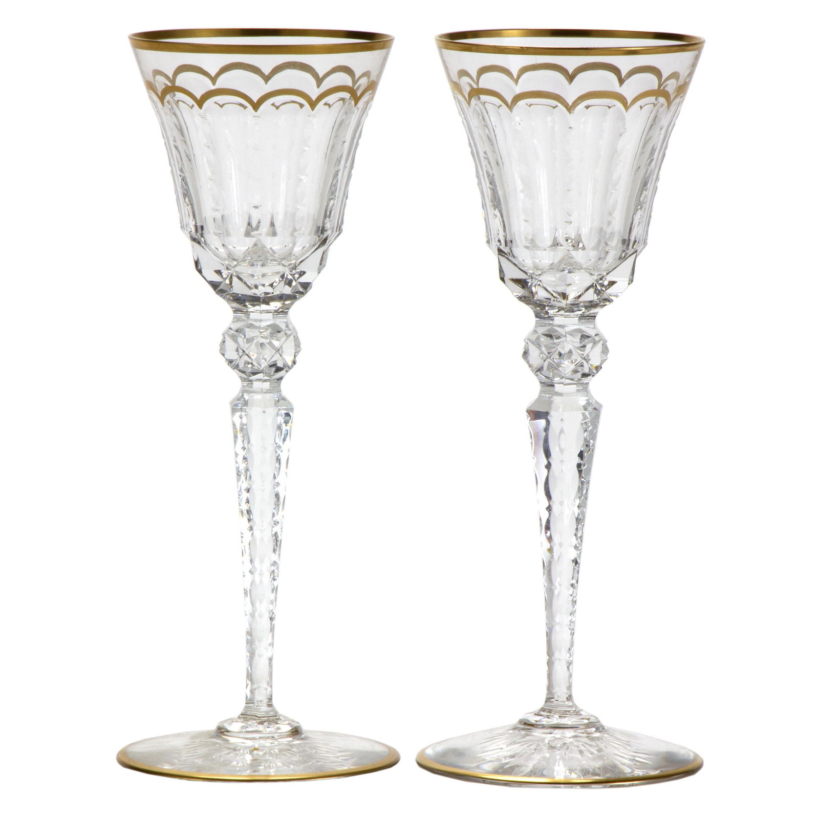 Set of Eight St. Louis Goblets (1 of 1)