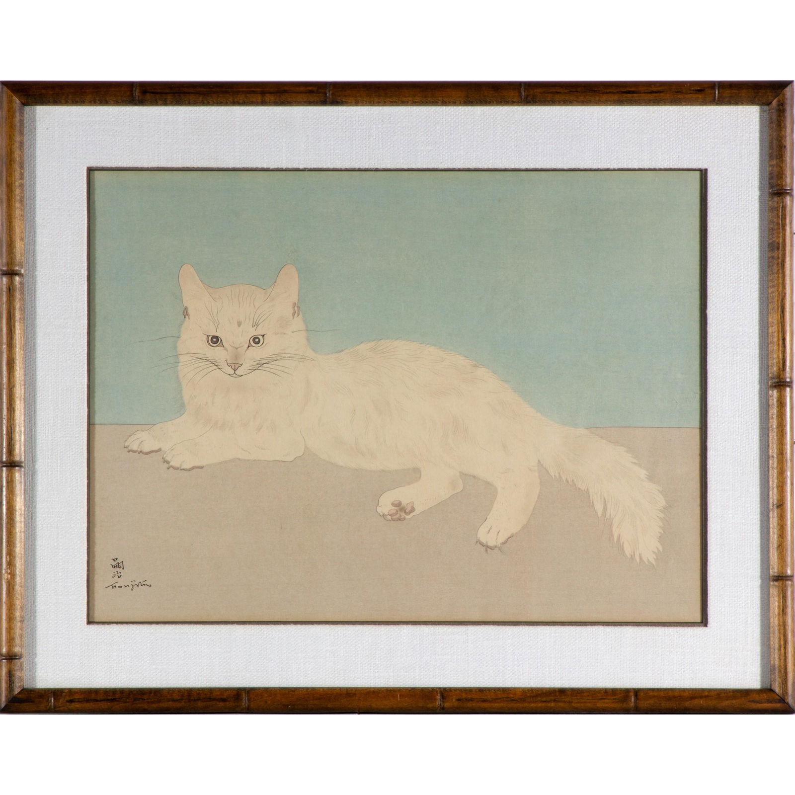 Leonard Tsuguharu Foujita (1886 1968 French/japanese) 13in