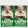 Group Of Sixteen Vintage Presidential And Political Campaign Posters For Jimmy Carter, Eugene