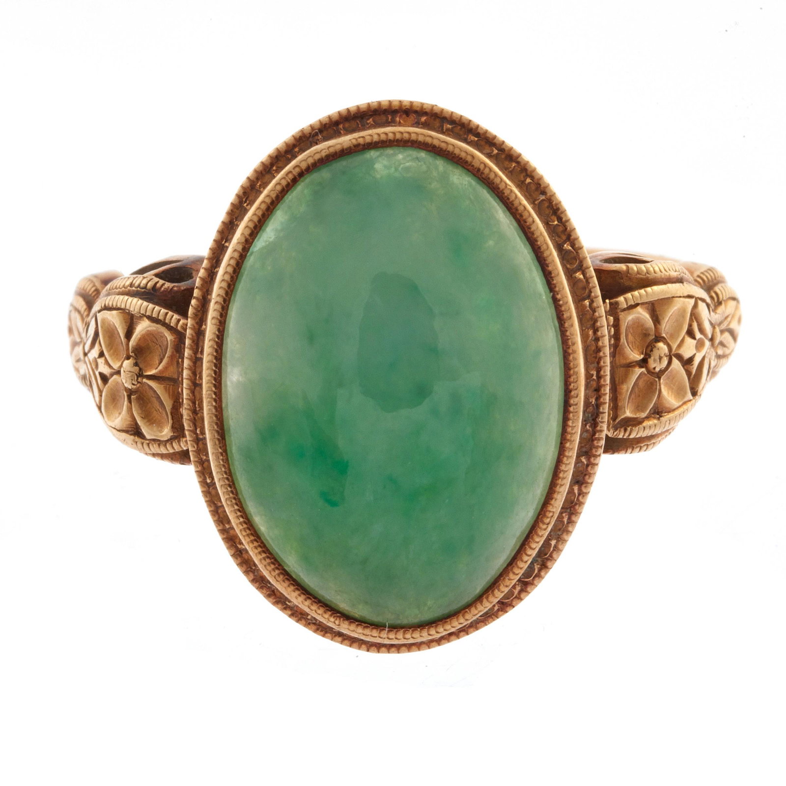 Jade, 18k Rose Gold Ring (1 of 2)