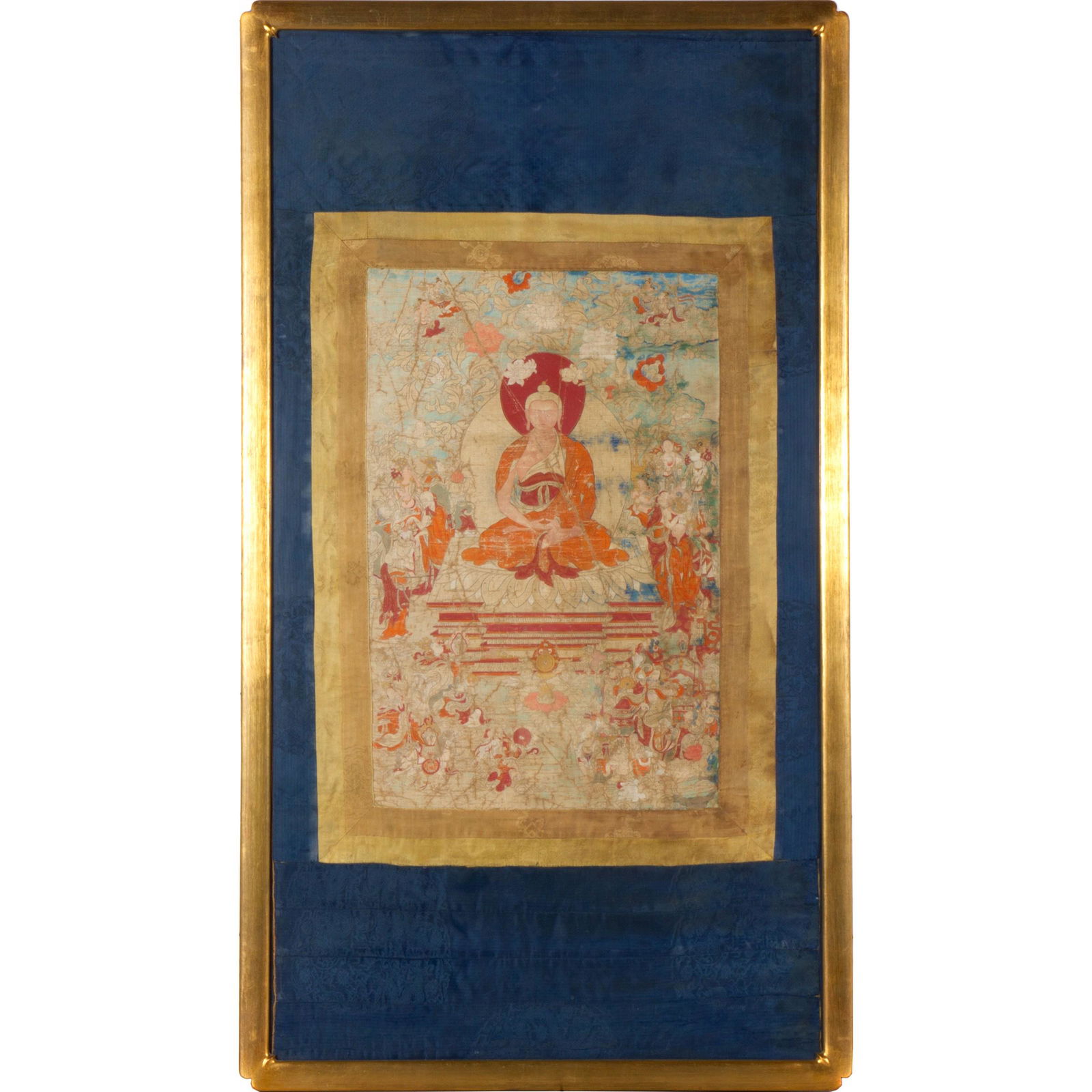 Tibetan Thangka Early 20h Century (1 of 2)