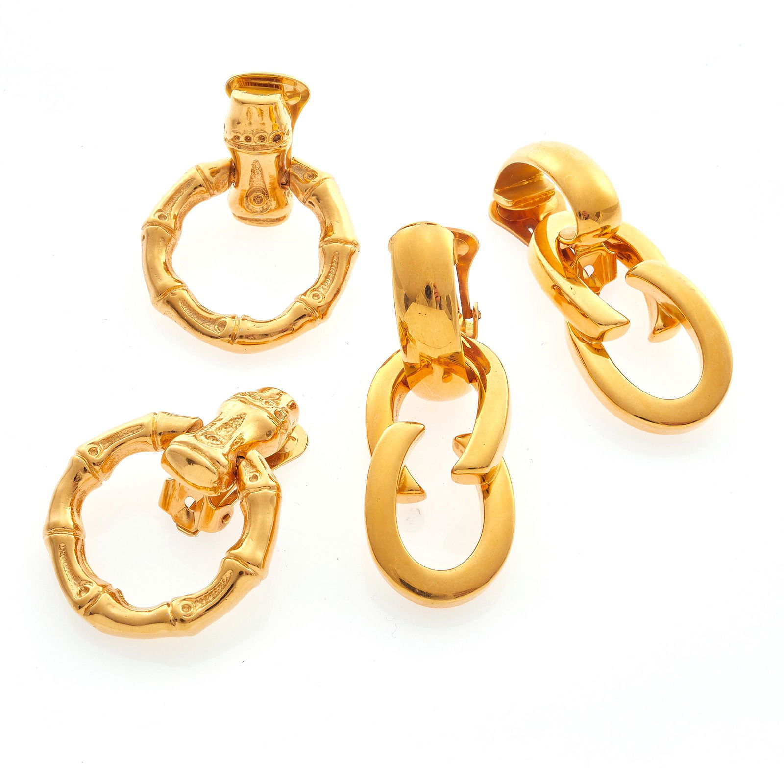 Two Pairs of Vintage Gucci Ear Clips (1 of 2)