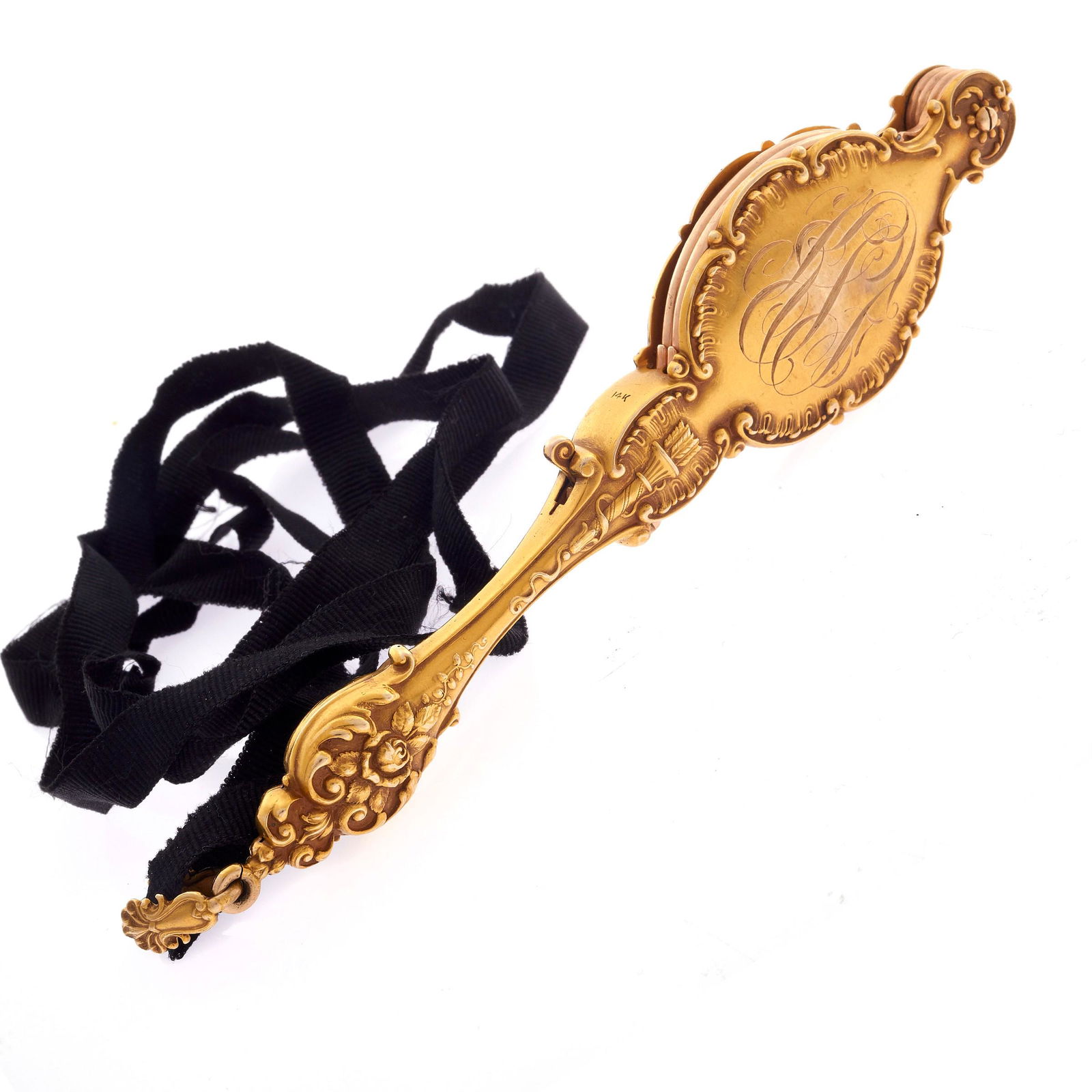 Victorian 14k Yellow Gold Lorgnette (1 of 2)