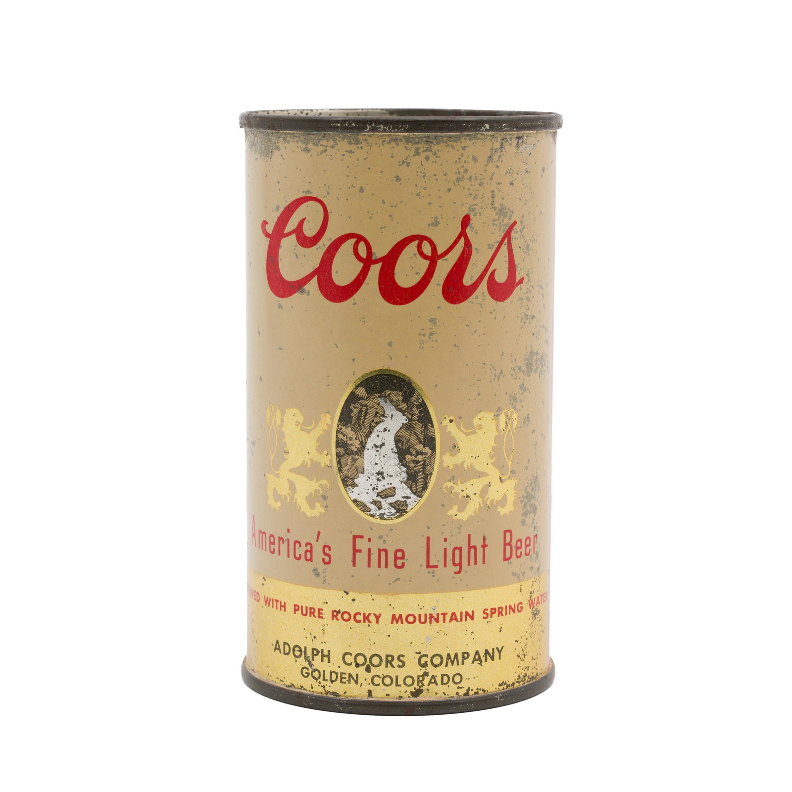 Coors Beer Red Letter Flat Top IRTP (1 of 6)