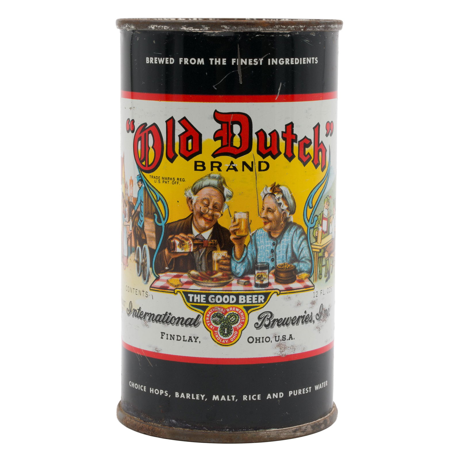 Old Dutch Brand Flat Top Beer Can (1 of 6)