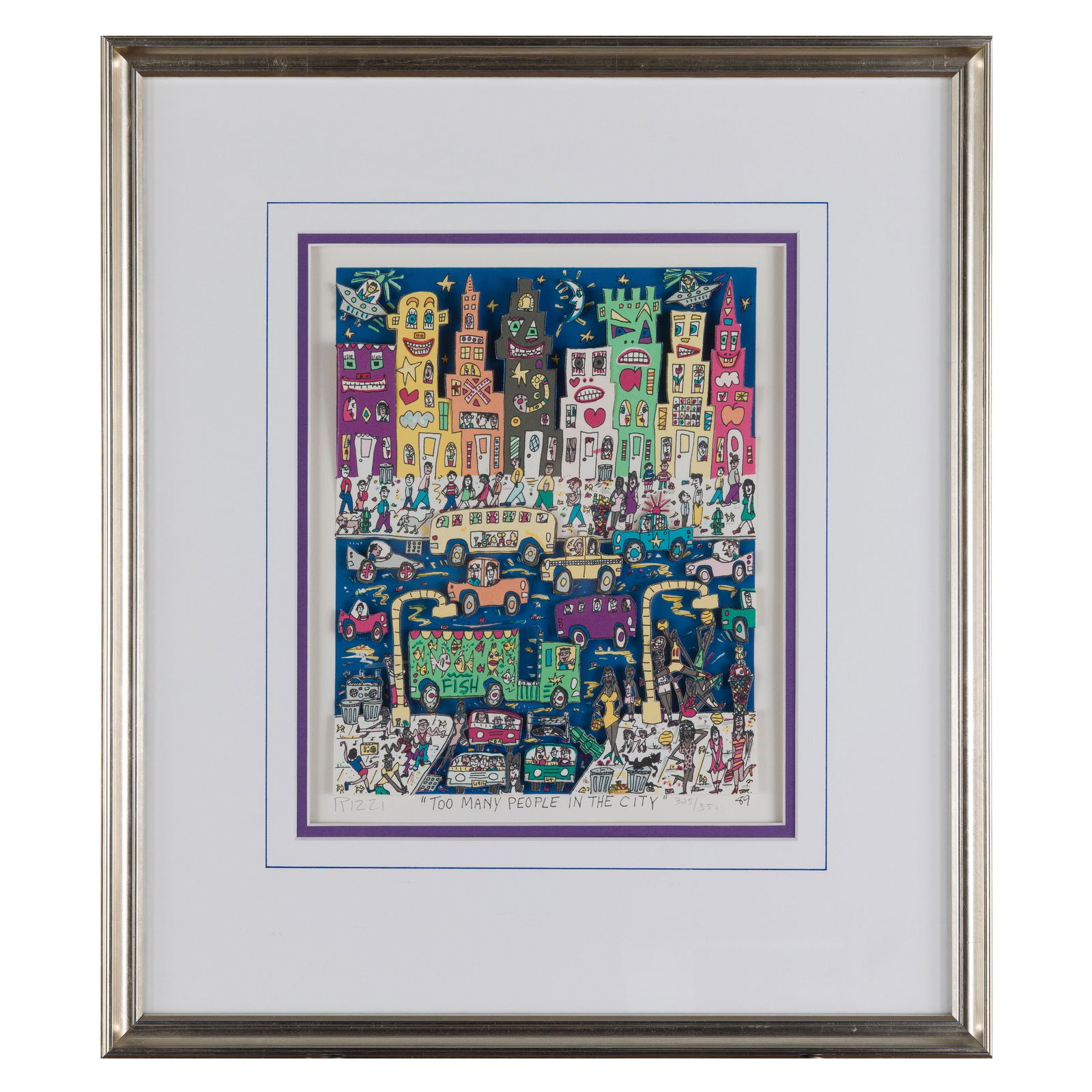 James Rizzi (American 1950-2011) (1 of 3)