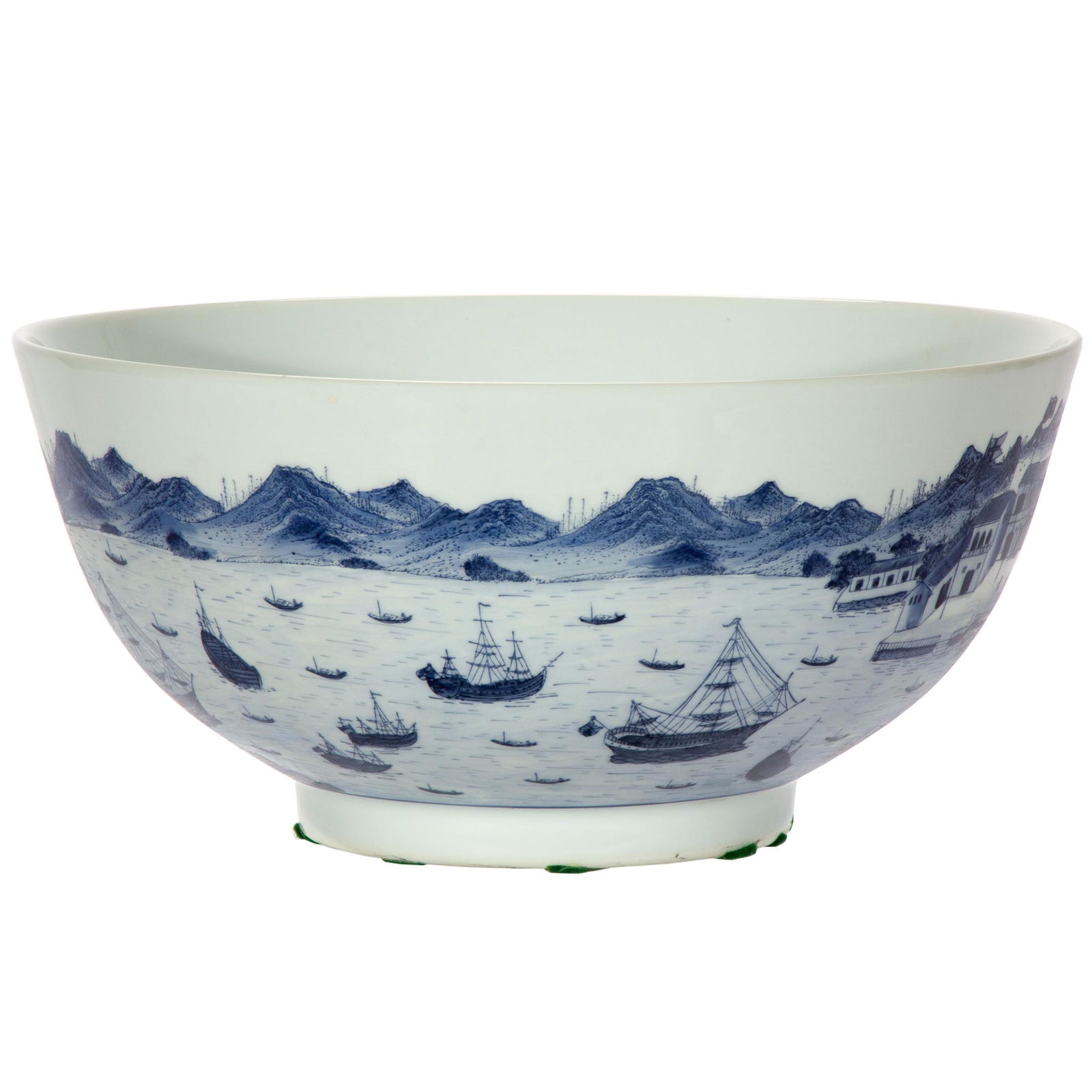 Chinese Export Punch Bowl (1 of 3)
