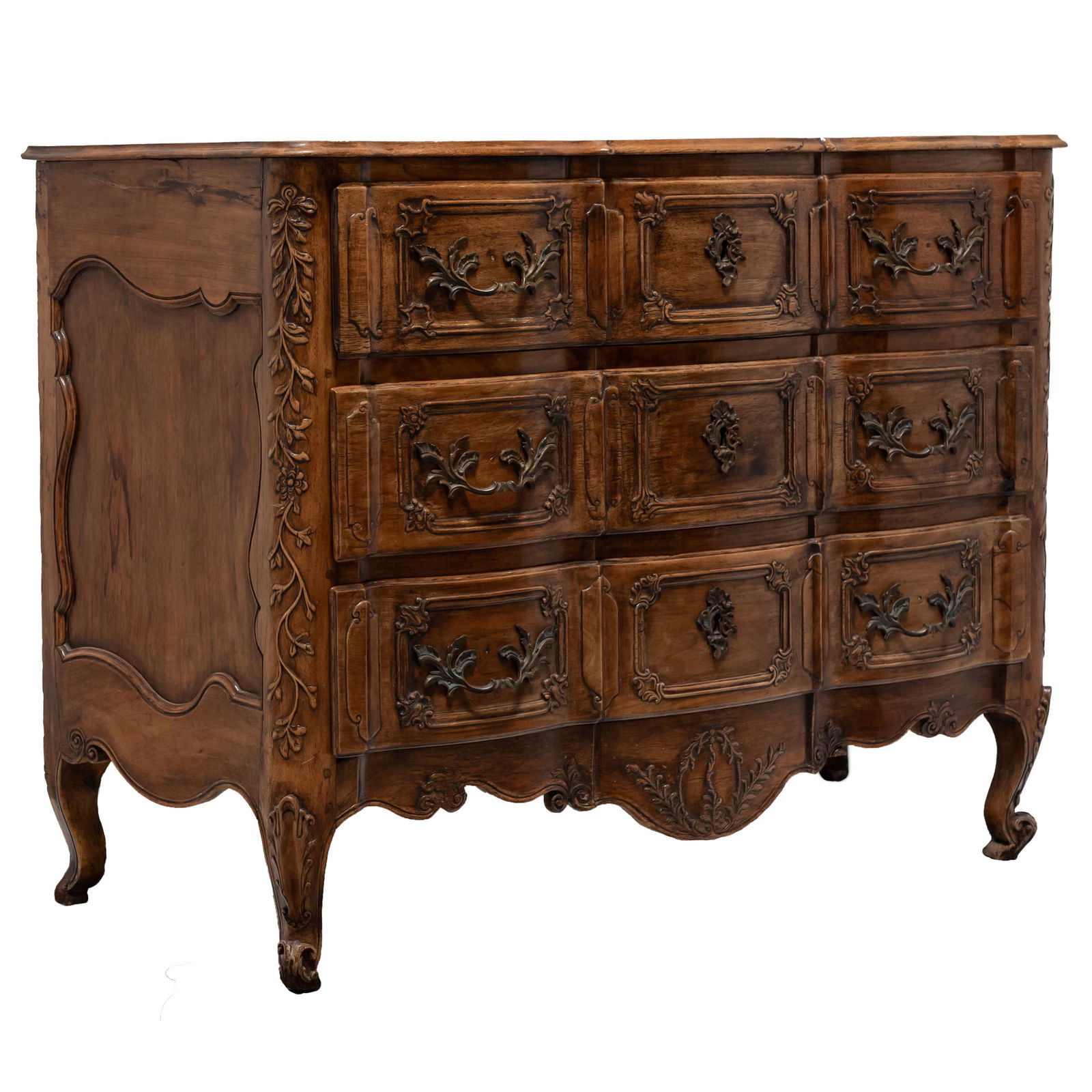 Louis XV Provincial Commode (1 of 4)