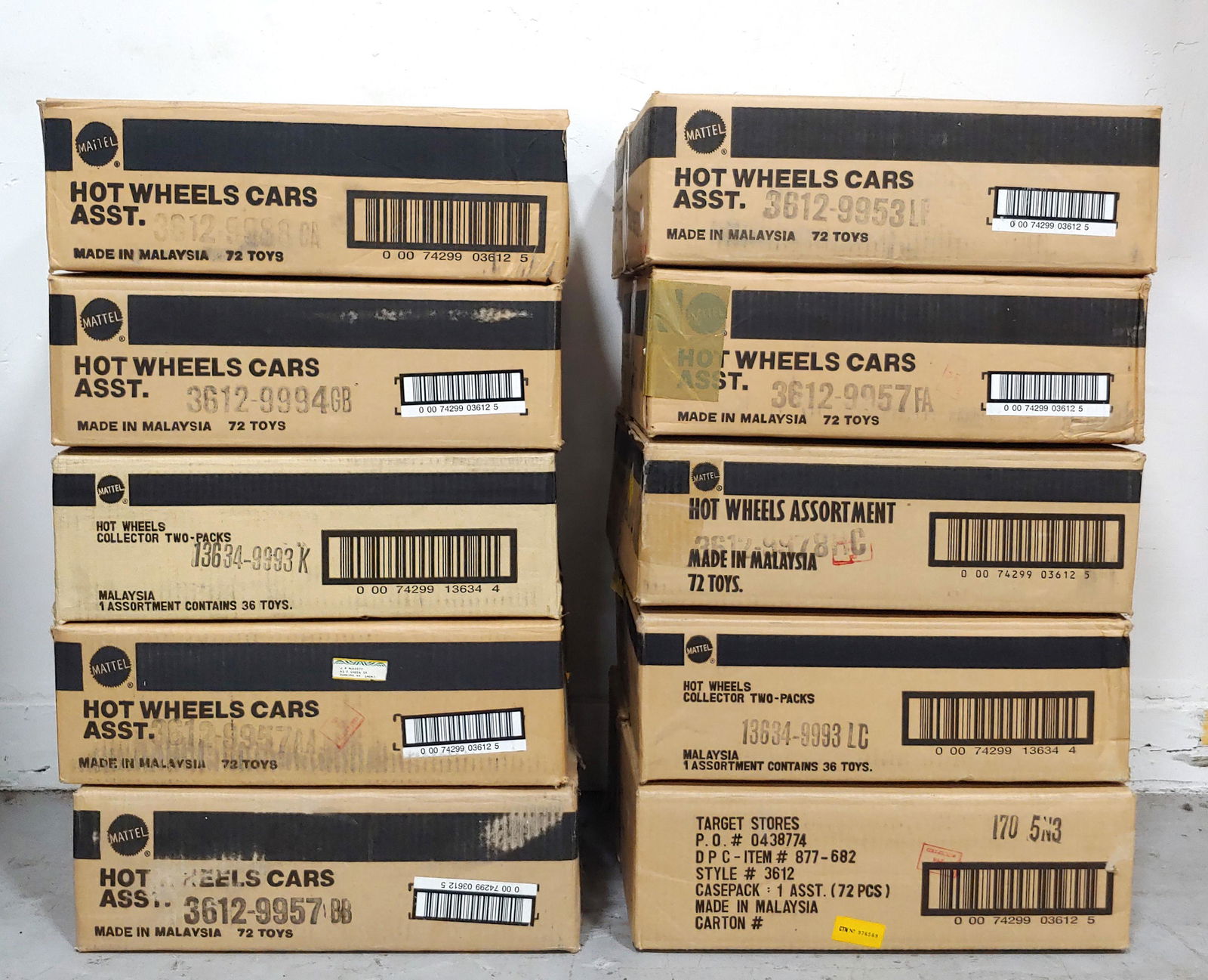 Cases of Hot Wheels (1 of 1)