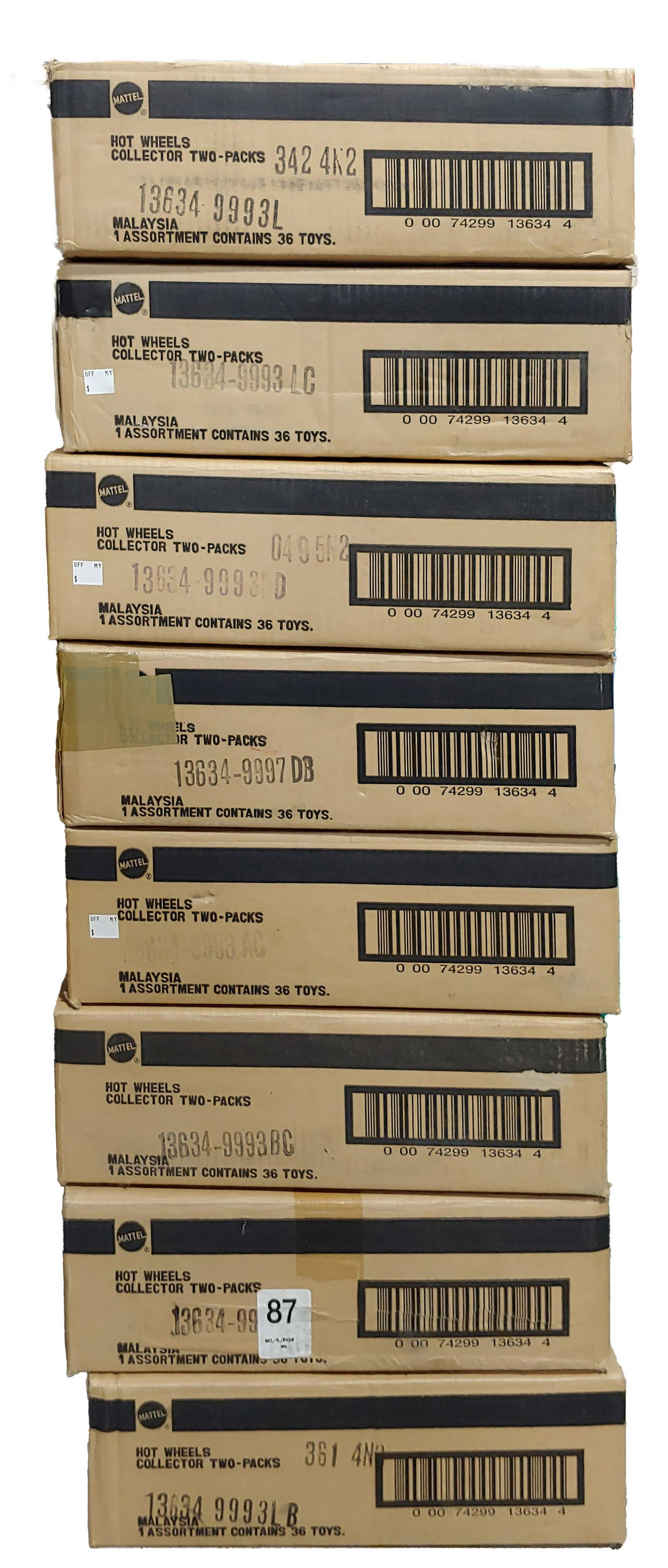 Cases of Hot Wheels (1 of 1)