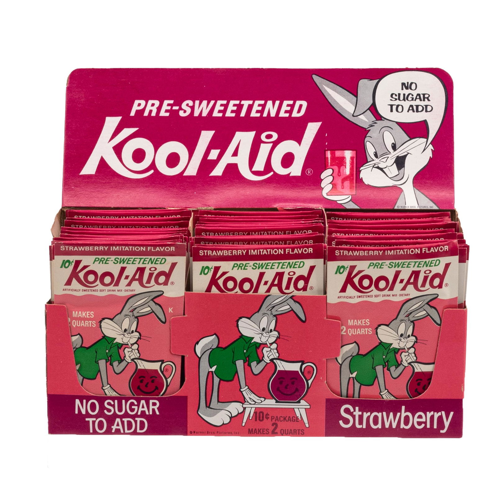Bugs Bunny Kool-Aid Display & Packets, Strawberry (1 of 6)