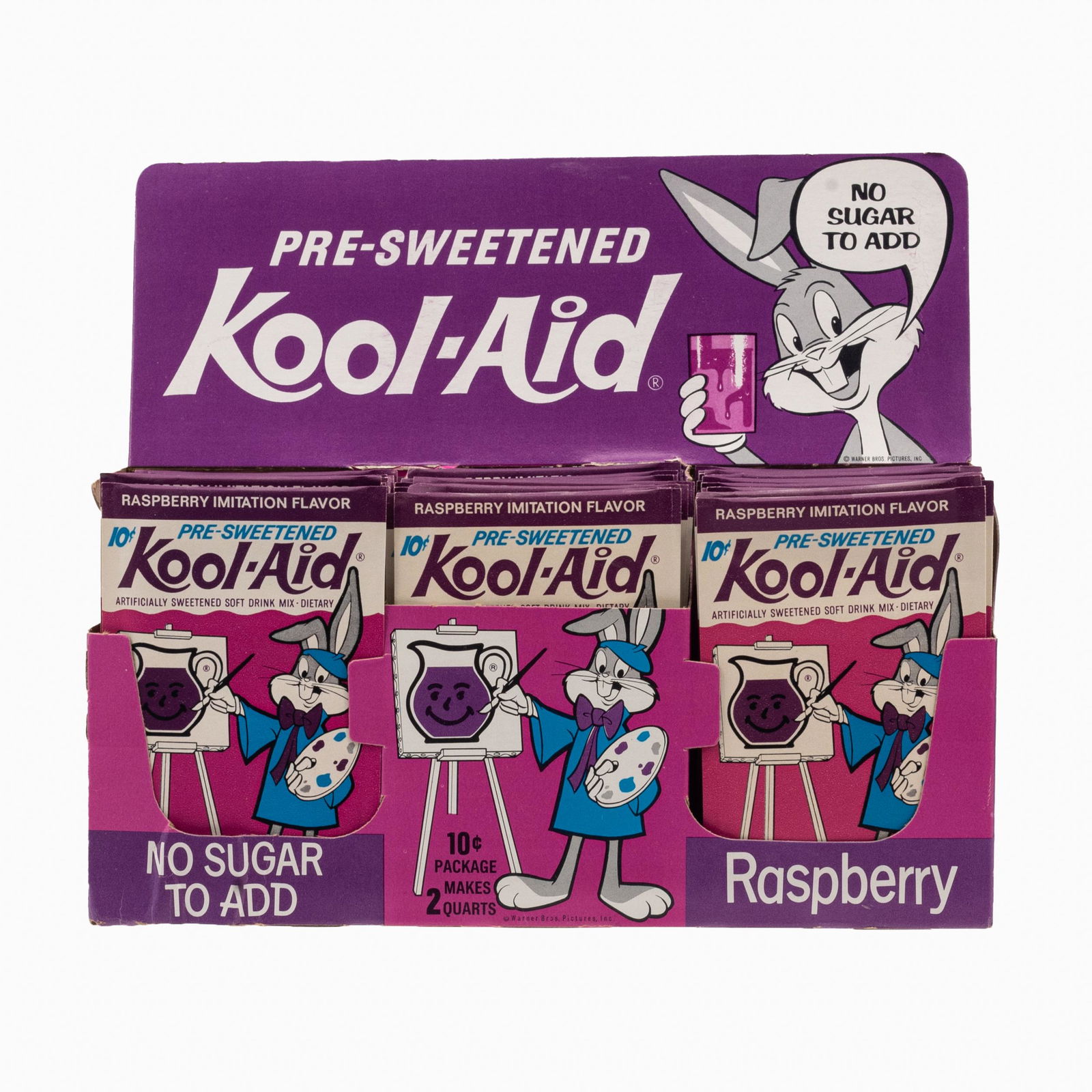 Bugs Bunny Kool-Aid Display & Packets, Raspberry (1 of 6)