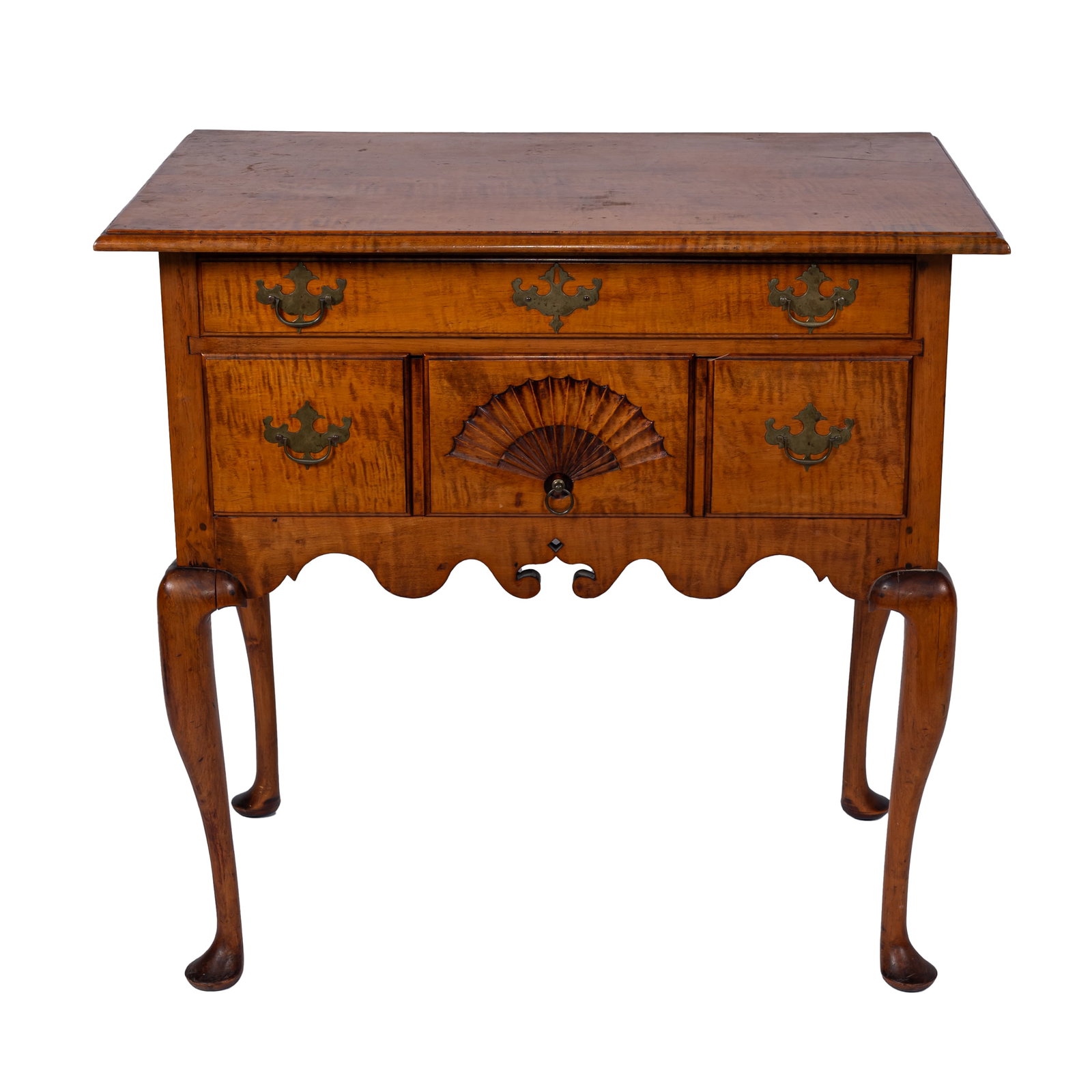 Queen Anne Maple Writing Desk (1 of 5)