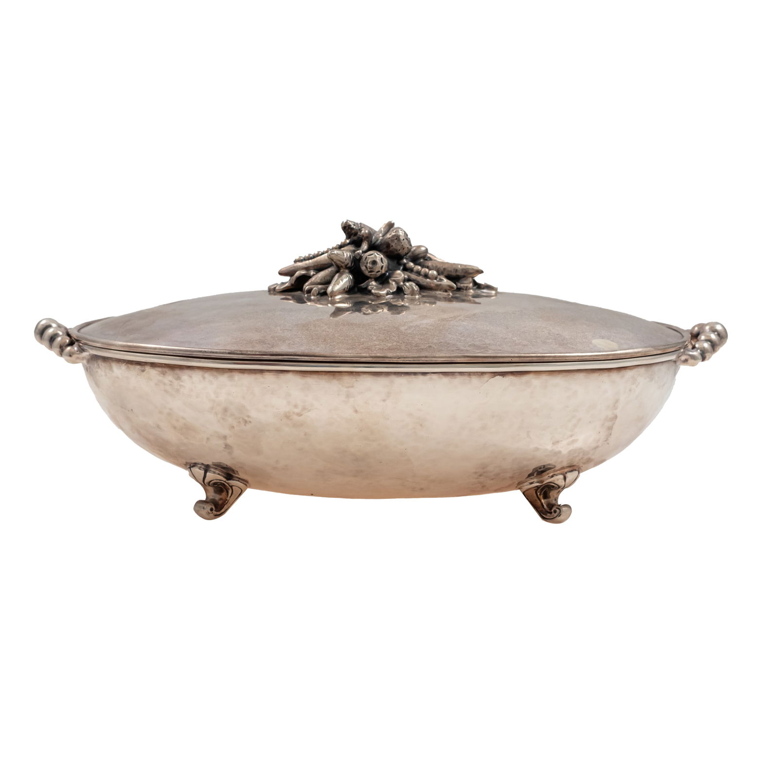 Charla Ilgner (1906-1997)Silver Plate Covered Bowl (1 of 6)