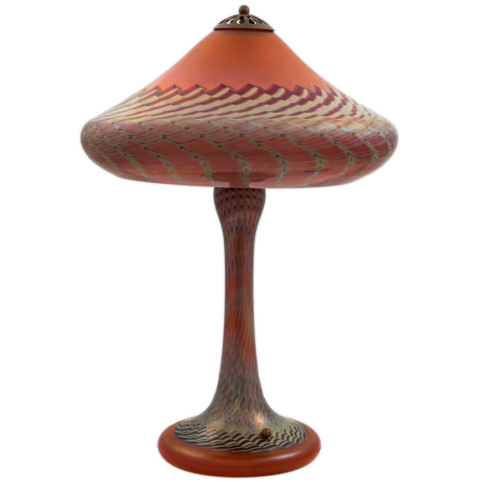 Joseph Clearman Studio Art Glass Lamp (1 of 5)