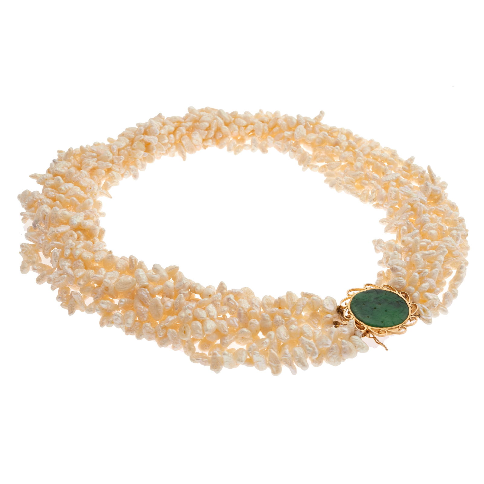 Maw Sit Sit, Freshwater Pearl, 14k Necklace (1 of 2)