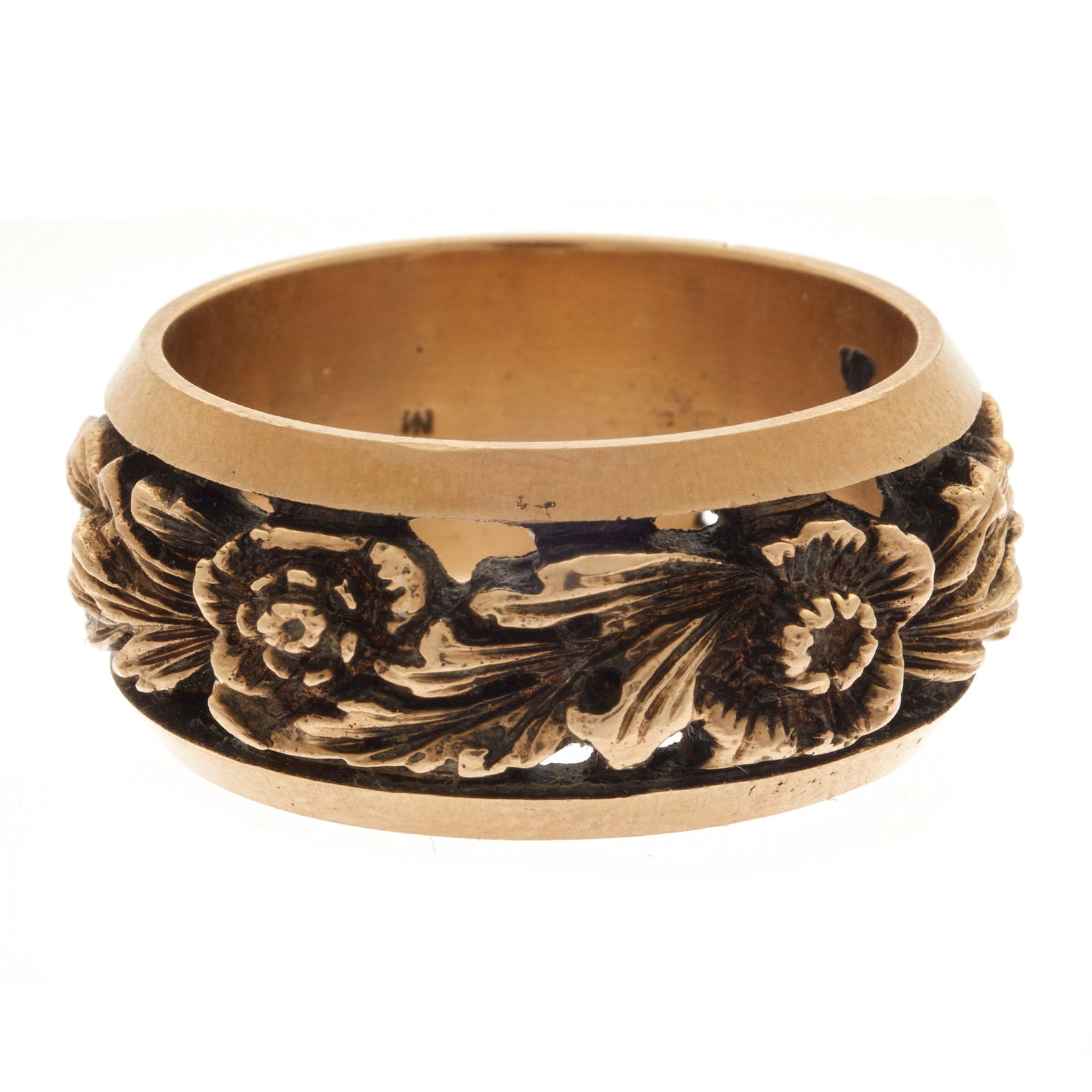 14k Yellow Gold Floral Ring (1 of 2)