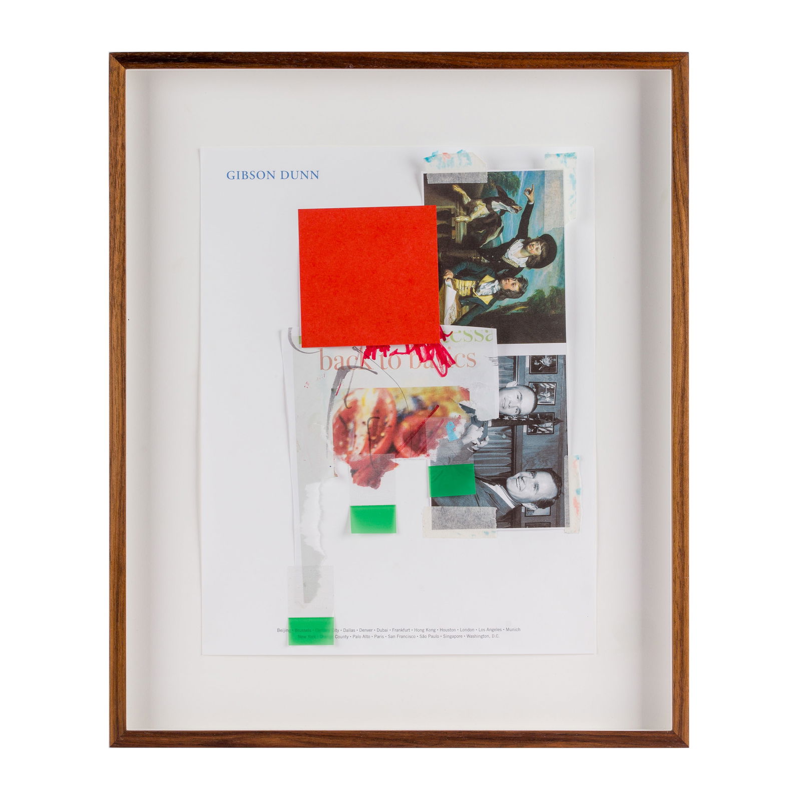 Buck Ellison (American b.1987) Mixed Media Collage (1 of 6)