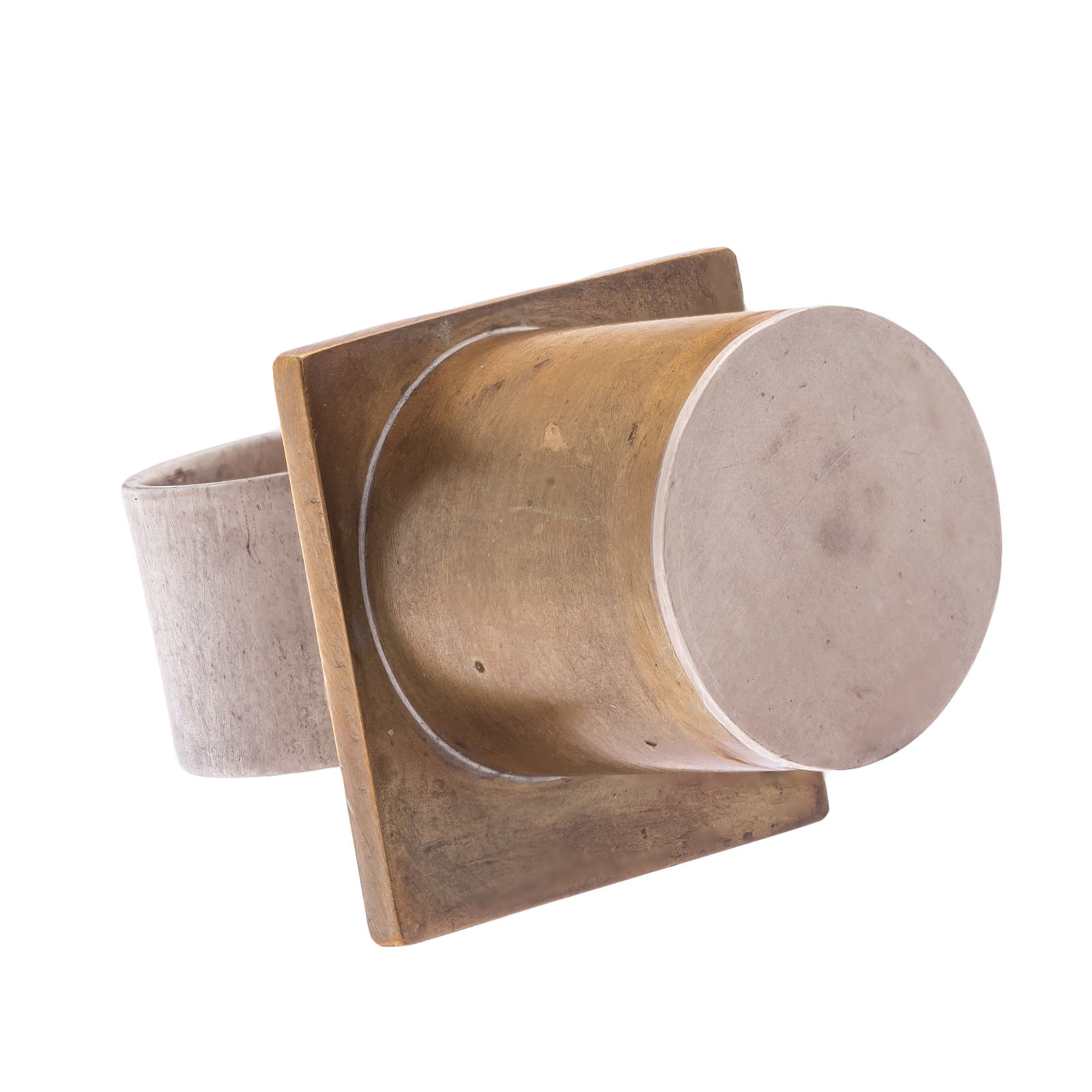 Modernist Sterling, Brass Ring, Heidi Abrahamson (1 of 4)