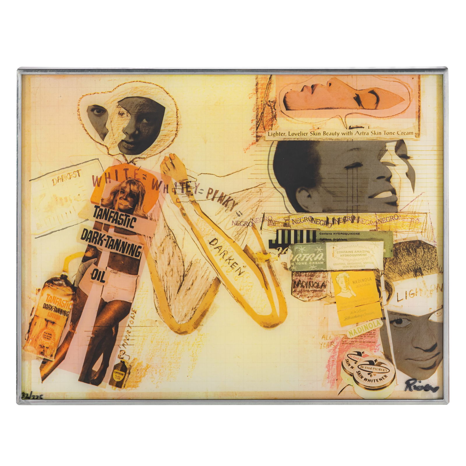 Larry Rivers (American 1925-2002) 'Tanfastic' (1 of 4)