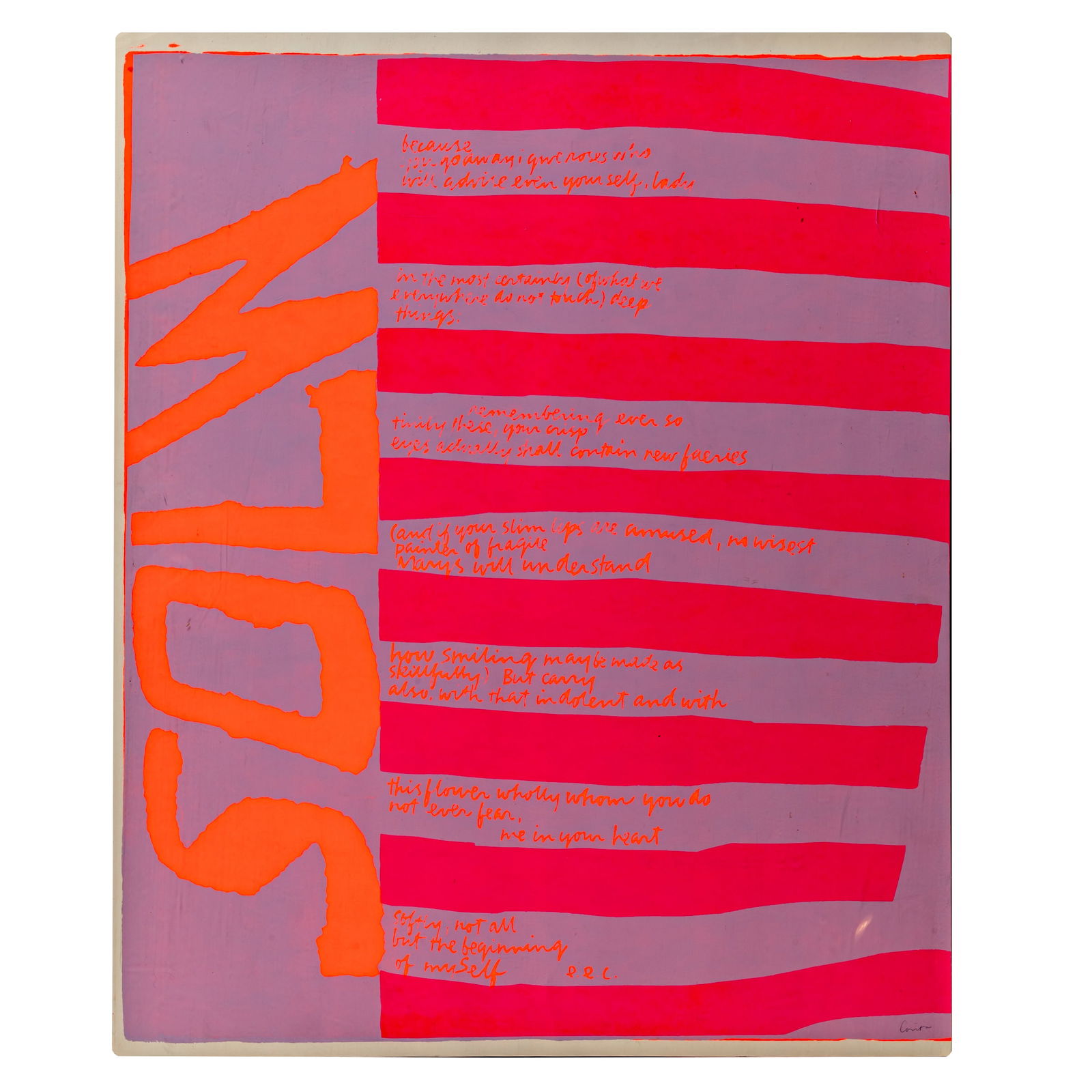 Sister Mary Corita Kent (American, 1918-1986). (1 of 3)