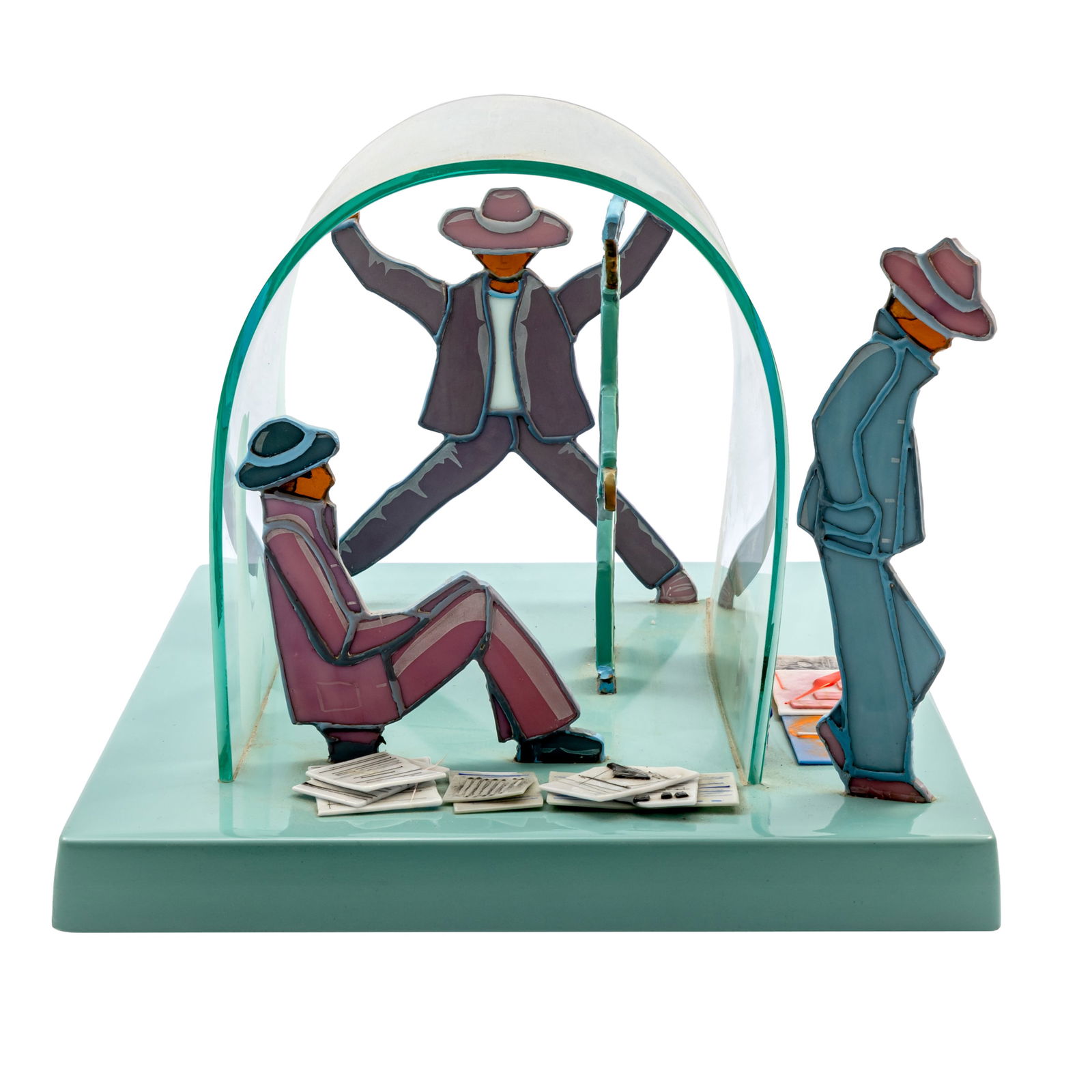 Lucy Lyon, Figurative Glass Sculpture (1 of 7)