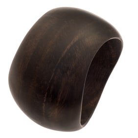 Ebony Bangle Bracelet