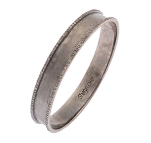 Diamond, Sterling Silver Bangle Bracelet, Sheryl Lowe