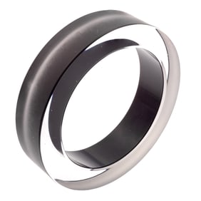 Glass Bangle Bracelet