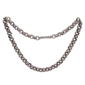 Patinated Silver Chain