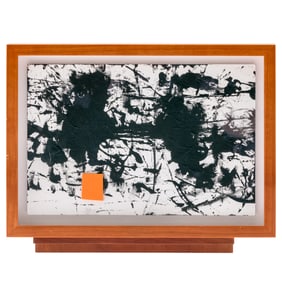 After Jackson Pollock, 'Composition in Black and White'