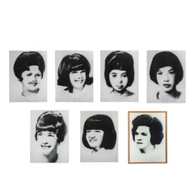 After Gerhard Richter 'Eight Student Nurses'
