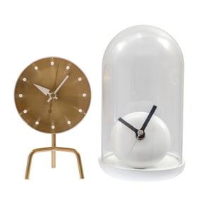 Mid-Century Shelf Clocks, George Nelson, Alan Wisniewski